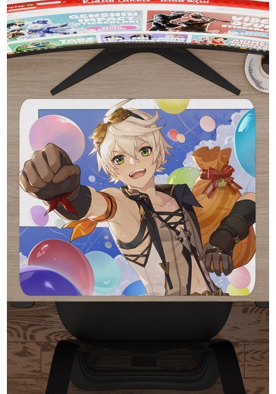 Bennett Genshin Impact Anime Gacha V4 - 48x40 Xl Gaming Mouse Pad Fare Altlığı
