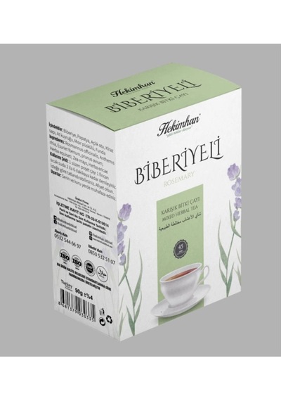 Nk Organik Biberiyeli Karışık Çay Doğal 45'li Süzen Poşet