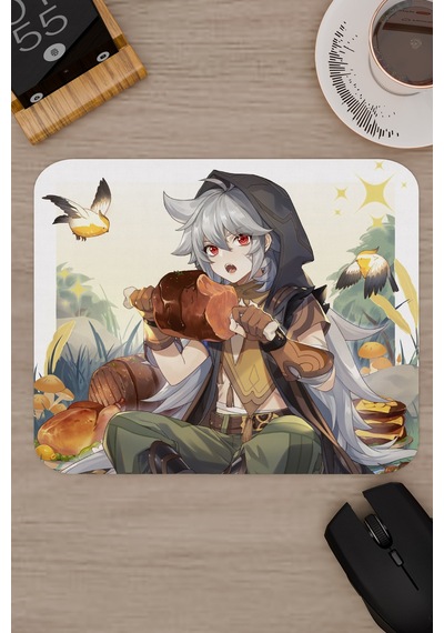 Razor Genshin Impact Anime Oyuncu V3 - 22x18 Gaming Mouse Pad Fare Altlığı