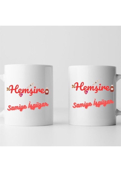 Hemşirelere Özel Tasarımlı Kahve Kupası