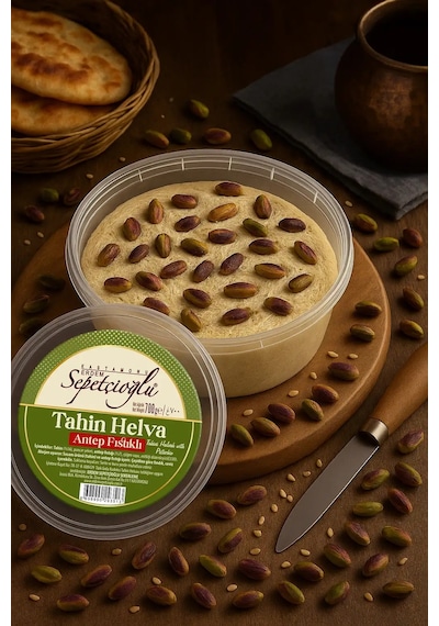 Sepetçioğlu Kastamonu Meşhur Antep Fıstıklı Kürek Tahin Helva 700 G