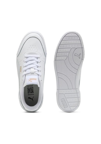 Puma 40263706 Carına Mıa Whıte Gold Kadın Sneaker Beyaz