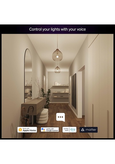 Essential 8w E27 806 Lumen Renkli Akıllı Ampul A60 2'li Ekopaket - 25.000 Saat Ampul Kullanım Ömrü 4w 78mm & Yok