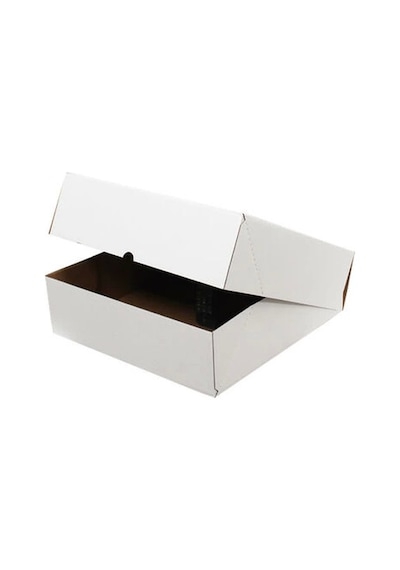 40x40x12cm E-ticaret Kargo Kutusu - 4 Nokta - Beyaz Diğer