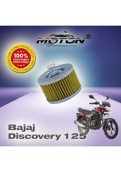 Bajaj Discover 125 Uyumlu Motor Yağ Filtresi A Kalite