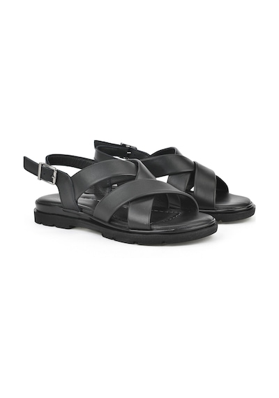 Ziya Kadın Hakiki Deri Sandalet 1511032z8302 Siyah 1511032z8302 000 36