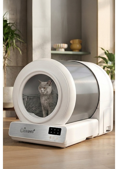 Kiwi Kplb 1071 Otomatik Kedi Tuvaleti - Beyaz