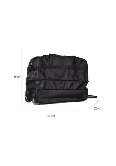 Escape Büyük Boy Valiz 70 Cm 203Siyah Tekerlekli Valiz Büyük Boy