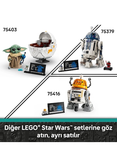 LEGO® Star Wars: Ahsoka™ Chopper (C1-10P)™ Astromech Droidi 75416 - 10 Yaş ve Üzeri Çocuklar için İnşa Edilebilen Model Yapım Seti (1039P) LEGO® Star Wars: Ahsoka™ Chopper (C1-10P)™ Astromech Droidi 75416 - 10 Yaş ve Üzeri Çocuklar için İnşa Edilebilen Model Yapım Seti (1039P)