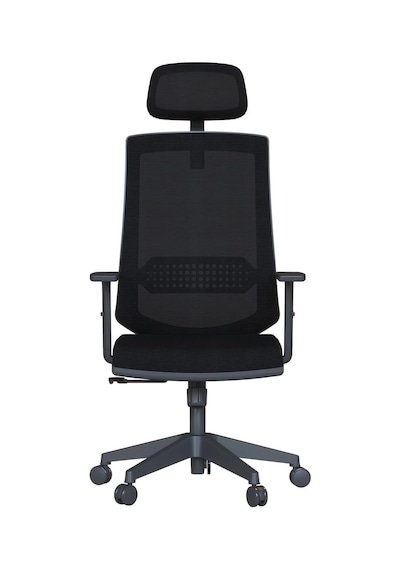 Sun Ergonomik Fileli Ofis Çalışma Koltuğu Siyah, Ayarlanabilir Başlık Ve Bel Desteği, Hareketli Kollar, Tilt Meka Diğer