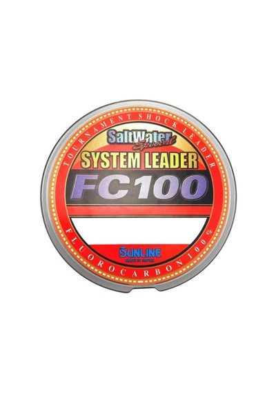 Sunline System Leader Fc100 0.78 Mm 30m Natural Clear Fluorocarbon Misina 29.48kg Çeker