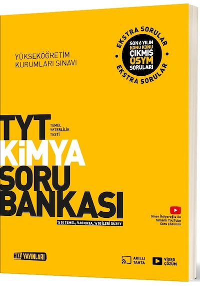 Hız 2025 Tyt Kimya Soru Bankası