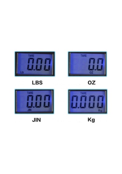 Elektronik Dijital El Kantarı 50 Kg Terazi Tartı 10 Gr Hassas - 66331534