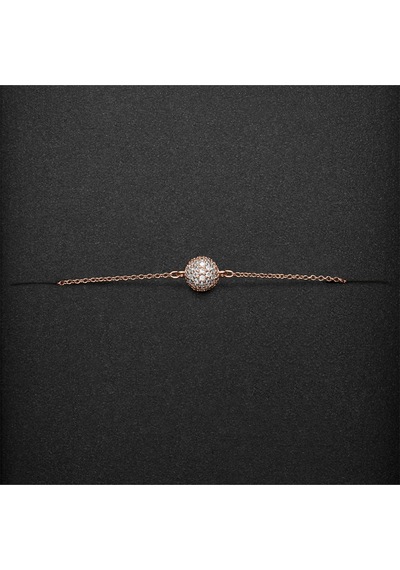 Pavã Crystal Pendant Bracelet Rose Gold Rose Gold