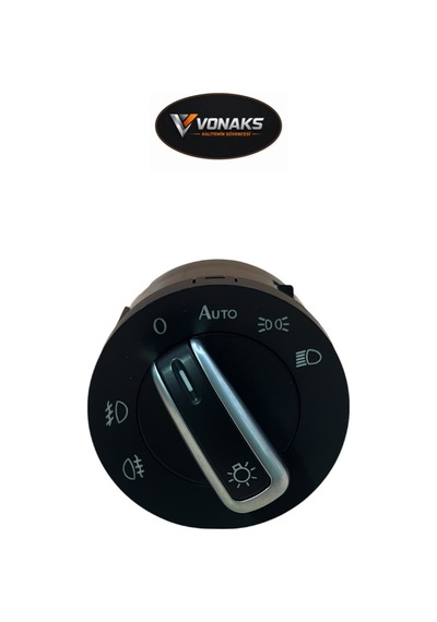 Vw Golf 6 Passat Cc Tiguan Caddy T5 Auto Sisli Far Anahtarı 3c8941431a 5nd941431b