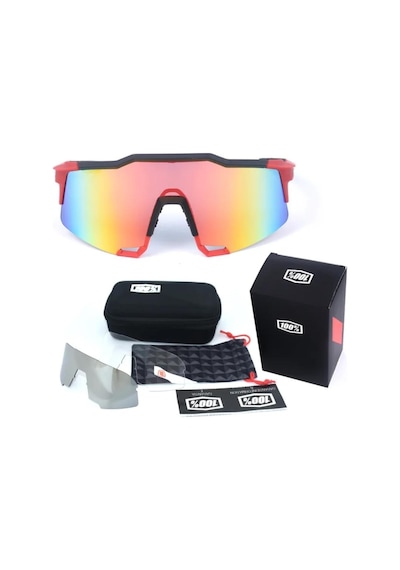 Xbyc G4681 %100 Bisiklet Sürüş Gözlüğü Polarize Cam Yarı Çerçevesiz Spor Gözlüğü Uv400 Lens Yeşil Yeşil