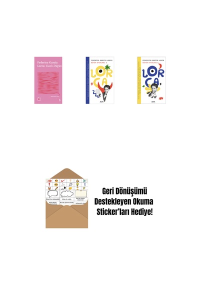 Everest Açıkhava 8 - Kanlı Düğün + Lorca Bütün Oyunları 3 + Lorca Bütün Oyunları 4 + Okuma Sticker'ları