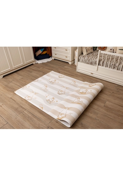 Oggia Sleepy Bear Premium Oyun Matı 140x230 CM 15 MM Darbe Emici, Isı Yalıtımlı, Çift Yönlü Halısı