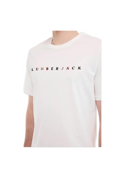 Lumberjack 6m Ml Messus 11urbng2022 6fx Kısa Kolu Krem Unisex T-shirt Ekru