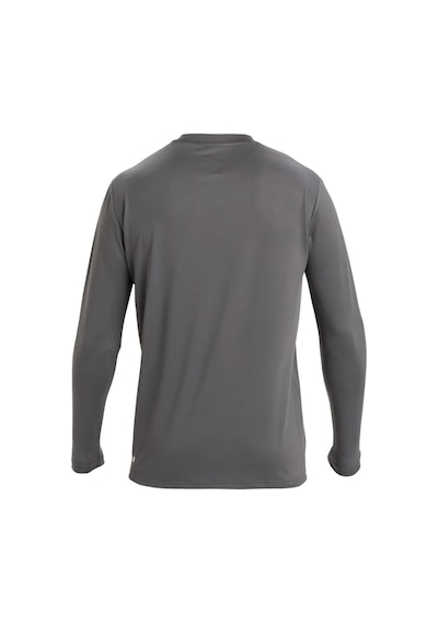 Quiksilver Quıksılver Dna Bubble Logo Surf Tee Ls Kzm0 Gri