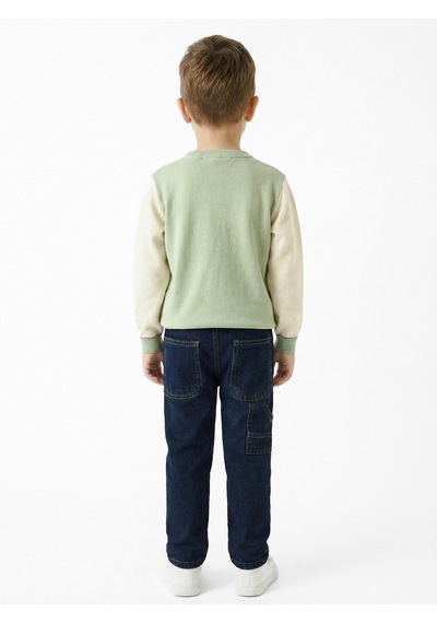 Xo Kids Erkek Çocuk 3lu Alt Üst Takım 2-5 Yaş 12206 Yeşil