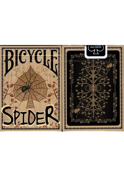 Bicycle Spider Oyun Kağıdı Kartı Premium İskambil Kartları Destesi Tan Taba