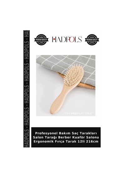 Profesyonel Bakım Saç Tarakları Salon Tarağı Berber Kuaför Salonu Ergonomik Fırça Tarak 12li 216cm