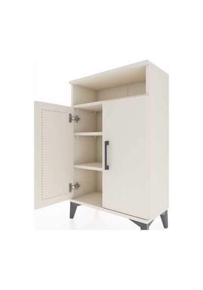 Arges Komodin 3 Raflı 2 Kapaklı 60x30x96 Aytaşı-aytaşı Aytaşı