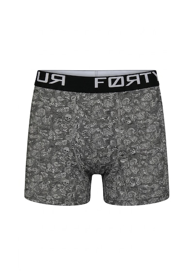 Orivra 10'lu Erkek Pamuklu Likralı Desenli Boxer Renkli