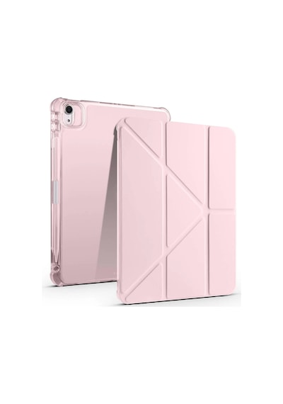 Apple Uyumlu iPad Air 11 2024 Kılıf Zore Tri Folding Kalem Bölmeli Standlı Kılıf Klasik