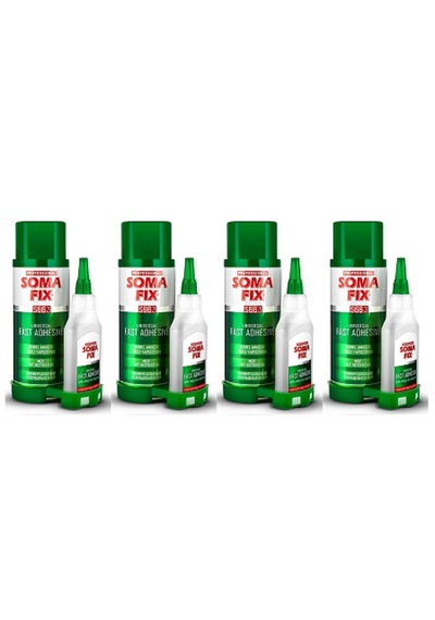 4 Adet 200+50 Ml Net Somafix Hızlı Yapıştırıcı