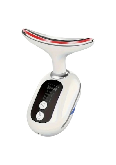 Auhma Ahb-02 Boyun Yüz Sıkılaştırıcı Cihaz 3 Renk Led Işık, Cilt Lifting & Nem Dengeleyici