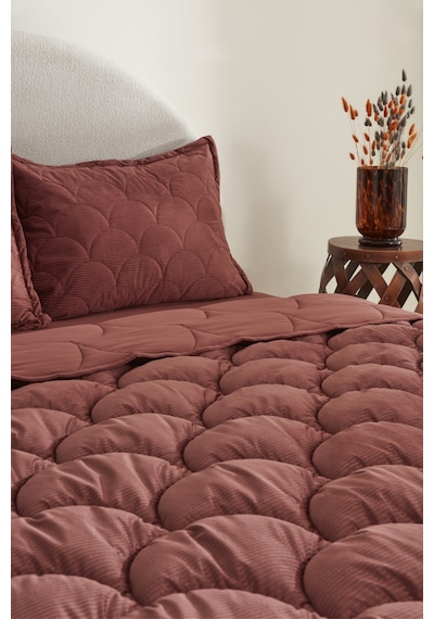 Karaca Home Cowrie Çift Kişilik Luxury Comfort Set Gül Kurusu