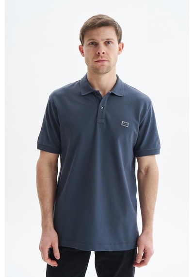 AR-MA Arma Erkek Regular Fit Basic % 100 Pamuk Pike Polo Yaka Tişört Y29374354102 Gri