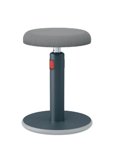 Leitz Ergo Active Hareketli Tabure 2si 1 Arada - Gri - Kod:65180089 Gri