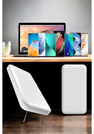 5000 Mah İos Uyumlu Magsafe Kablosuz Şarj Hızlı Şarj Desteği Çok Renkli