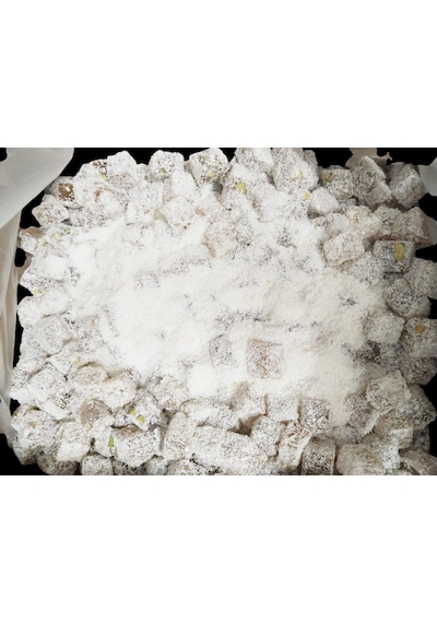 Yörük Lokumu Çift Kavrulmuş Duble Antepfıstıklı H.cevizi Kaplı Lokum 500 Gr