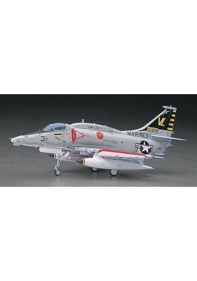 Hasegawa Pt33 7233 1/48 Ölçek, A-4m Skyhawk, Savaş Uçağı Plastik Model Kiti-48796