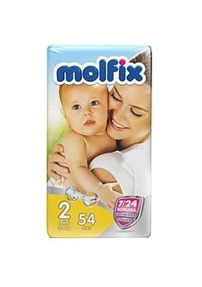 Molfix Bebek Bezi 2 Numara Mini 54 Adet