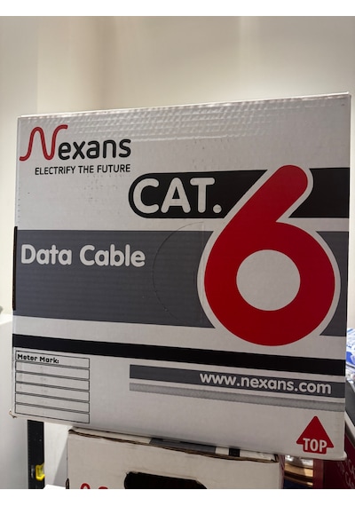 Nexans Cat 6 Halogen Free Utp 23awg Kablo 305 Metre Turuncu