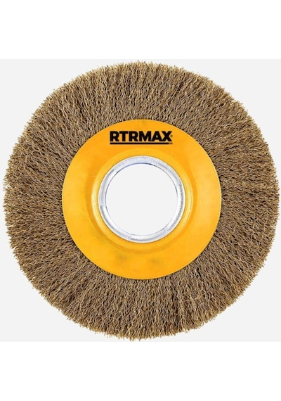 Rh23175 Saçaklı Daire Tel Fırça 175 mm