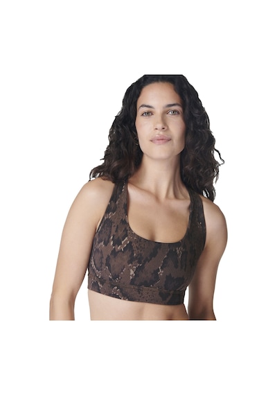 Sweaty Betty Sweaty Betty Super Soft Reversible Kadın Kahverengi Yoga Bra 44052 Kahve
