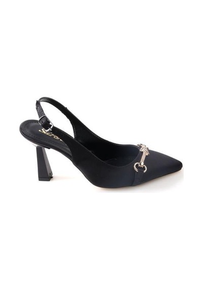 Papuçcity Sprs 02833 8,5 Cm Topuklu Kadın Arkası Açık Stiletto Ayakkabı 001