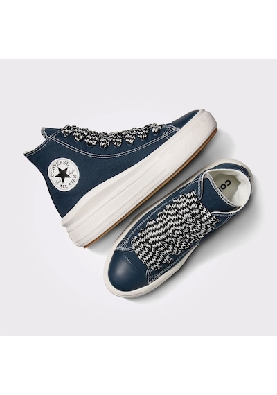 Converse Chuck Taylor All Star Move Kadın Lacivert Ayakkabı A10439C-401 001