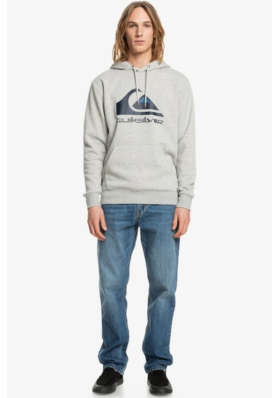 Quiksilver Big Logo Hoodie Erkek Sweatshirt Mavi XL