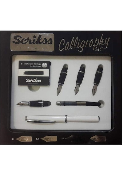 Scrikss Kaligrafi Seti Beyaz   33