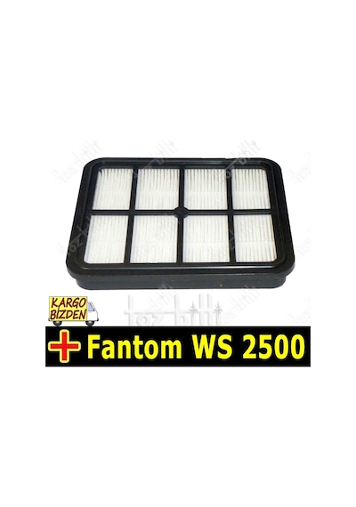 Fantom Ws 2500 Mucize Süpürge Hepa Filtresi