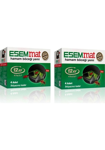 Esemmat Böcek Yemi 4 Adet X 2 Adet
