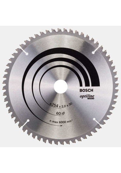 Bosch Daire Testere Bıçağı 254x30 Mm 60 Diş