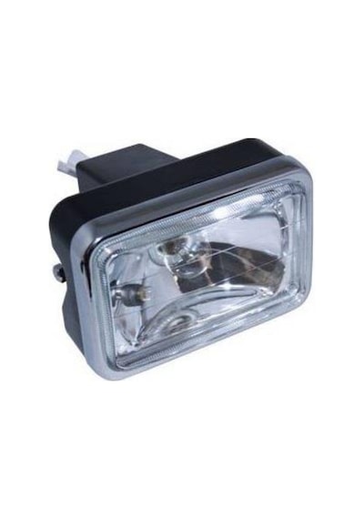 Ön Far Komple Siyah Düz Cam - Cg, Asya, Kuba, Falcon